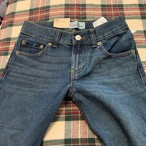 New Levis slim straight size 8 boys